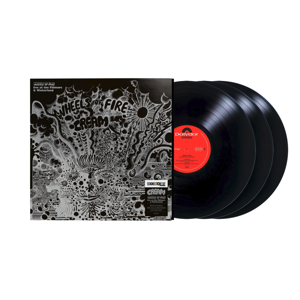 Record Store Day 2026 : Cream – Wheels Of Fire: Live At Filmore & Winterland